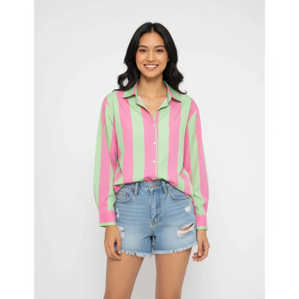 Mint Blossom Shirt