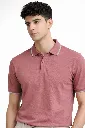 Dusty Rose Polo T-shirt