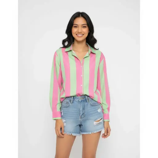 Mint Blossom Shirt